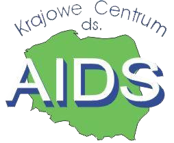 Logo Krajowe centrum ds. AIDS